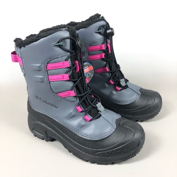 Columbia Youth Bugaboot Celsius Omni-Heat Waterproof Snow Boot - Picture 2 of 13